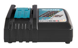 Makita DC18RC 18V LXT® Cargador óptimo rápido de Iones de Litio