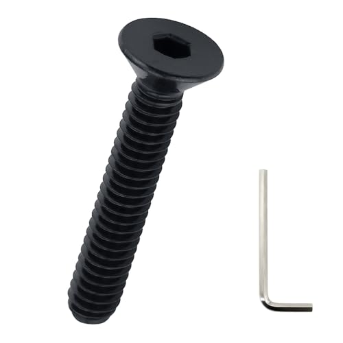 #10-24 x 1-1/2 Tornillos de cabeza plana negra