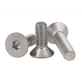Tornillos de cabeza hueca avellanada plana M10 M12 con llave Allen, acero inoxidable A2 304 (n.º 399)(M10x60mm,1 Piece)