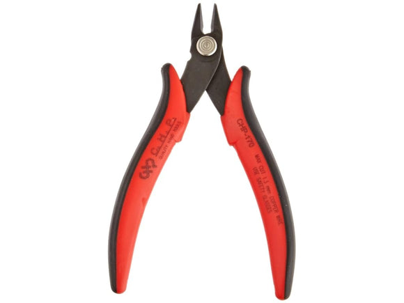 Hakko chp-170 Micro suave cortador de alambre, 1.5 mm stand-off, calibre 16 máxima capacidad de corte, Rojo, Paquete de 1