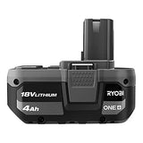 generic1 Ryobi ONE+ batería de iones de litio de 18 V 4.0 Ah (paquete de 2 unidades) y kit de cargador, 1 (PSK006)