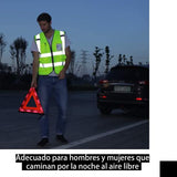 ZIRONG Chaleco de Seguridad Industrial, 3 Pcs Chaleco Reflejantes de Seguridad con 4 Bolsillos, ANSI/ISEA Alta Visibilidad Clase, Apto para Mujeres y Hombres Trabajo Ejecutivo, Correr, Bicicleta