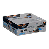 Truper Max MAX-20E, Esmeriladora angular inalámbrica 4-1/2", motor libre de carbones (brushless), 1 batería Ion Litio de 4 Ah, 20V