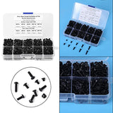 720 Piezas M3 Tornillos Allen De Cabeza Plana De Acero De Aleación Negra Kit Surtido De Tornillos Métricos Tornillos Allen Con Caja De Plástico Para La Industria De Maquinaria