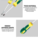 12PCS Juego de Desarmadores-Destornilladores de Precisión Extraíble Profesional Magnética Kit de Herramientas de Reparación para Computadora Móvil Teléfono Inteligente Consola de Juegos (12)