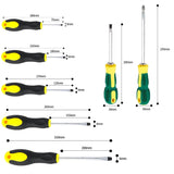12PCS Juego de Desarmadores-Destornilladores de Precisión Extraíble Profesional Magnética Kit de Herramientas de Reparación para Computadora Móvil Teléfono Inteligente Consola de Juegos (12)