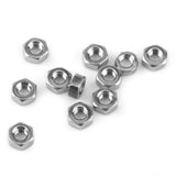 Tornillos de Cabeza Hueca 170 Piezas de Acero Inoxidable M4 SS304 Tornillos de Cabeza Hueca Hexagonal Tornillos y Tuercas Conjunto Surtido Con Estuche de Almacenamiento Para Electrodomésticos de Ofic