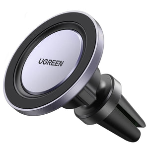 UGREEN Soporte Celular Auto MagSafe para Ventilación, Porta Automóvil con Anillo Magnético, para iPhone 16 15 14 13 Pro MAX Plus, Galaxy S24 S23 S22 Ultra
