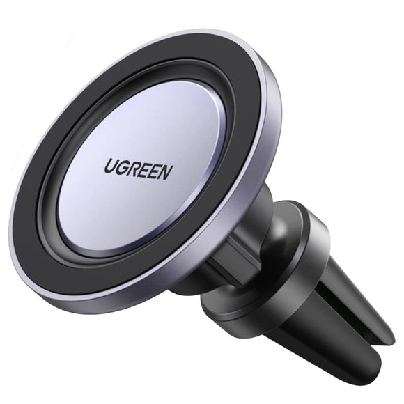 UGREEN Soporte Celular Auto MagSafe para Ventilación, Porta Automóvil con Anillo Magnético, para iPhone 16 15 14 13 Pro MAX Plus, Galaxy S24 S23 S22 Ultra