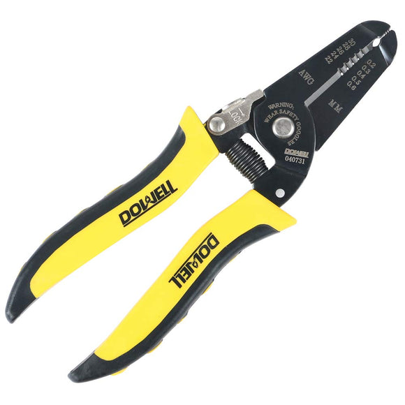 DOWELL - Pelacables de alambre de 22 a 30 AWG, herramienta de mano multifunción, diseño de mango profesional y artesanía refinada.