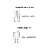 Truper SINCO-10-3, Sierra de inglete 10" compuesta 1800 W, 127 V / 60 Hz