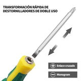 12PCS Juego de Desarmadores-Destornilladores de Precisión Extraíble Profesional Magnética Kit de Herramientas de Reparación para Computadora Móvil Teléfono Inteligente Consola de Juegos (12)
