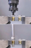 Anwenk 50 Tuercas de Remache de Acero al Carbono Chapado en Zinc, 3/8-16UNC, Cabeza Plana, 0.375 Pulgadas, 0.65 Pulgadas, 0.75 Pulgadas