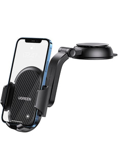 UGREEN Soporte Celular para Automóvil, Base Auto de Ventosa y Salpicadero, Compatible con iPhone 16 15 14 13 12 Pro MAX XS X XR, Galaxy S24 S23 S22 S21Ultra