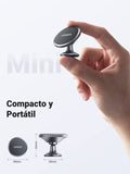 UGREEN Soporte Magnético Celular para Auto, Base Porta de Automóvil con Adhesivo 3M, Rotación de 360° para iPhone16 15 14 13Pro, Galaxy S24 S23 S22, 3.5-7''