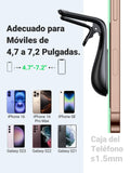 UGREEN Soporte Celular Automóvilmovil Magnético, Mini Base Porta Auto Iman para Ventilación, Compatible con Celulares 4.7''-7.2'' como iPhone 16 15 14 13 Pro MAX Plus, Galaxy S24 S23 S22 Ultra