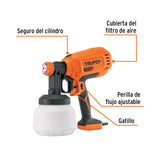 Truper PIPI-33E, Pistola para pintar eléctrica, 330 W