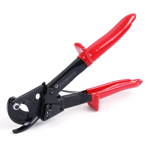 Knoweasy Cortador de cables y carraca funciona para cables de aluminio y varios núcleos de hasta 240 mm²