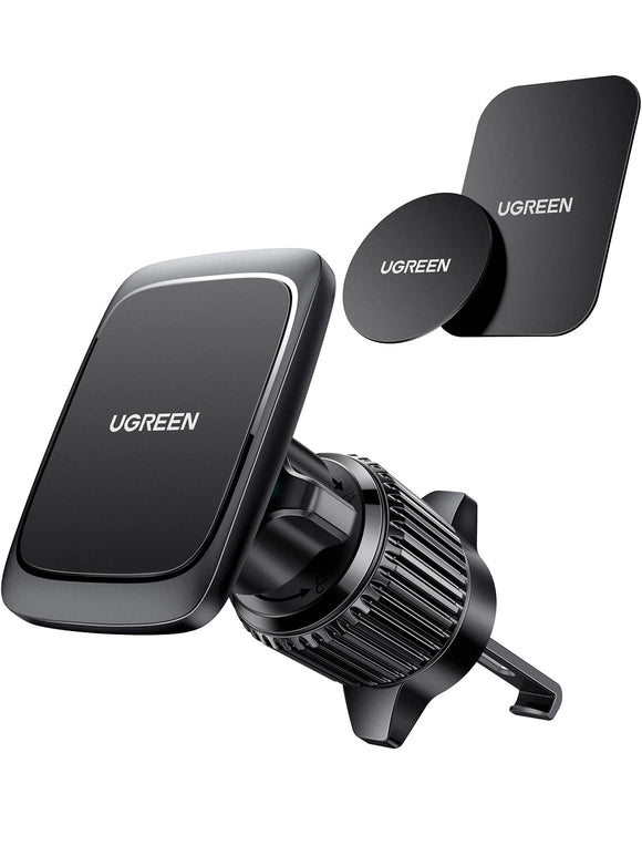 UGREEN Soporte Celular Automóvil Magnético, Panel Grande, Porta Base de Auto para Ventilación, Compatible con iPhone 15 14 13 12 11 Pro MAX, Galaxy S23/S22 Ultra