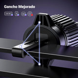 UGREEN Soporte Celular Automóvil MagSafe Multifuncional 3 en 1, Porta Auto Magnética con Gancho y Ventosa para Ventilación Tablero, para iPhone 16 15 14 13 Pro MAX y Todos los Celulares