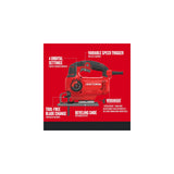 Craftsman - Sierra de calar, 5.0 amperios (CMES610)