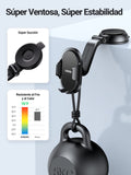 UGREEN Soporte Celular para Automóvil, Base Auto de Ventosa y Salpicadero, Compatible con iPhone 16 15 14 13 12 Pro MAX XS X XR, Galaxy S24 S23 S22 S21Ultra