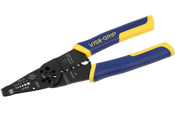 IRWIN Tools VISE-GRIP Multi Tool Stripper, Cutter and Crimper, 8-Inch (2078309)