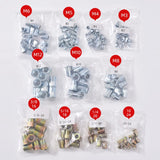 LSLANSOON Juego de herramientas de tuerca de remache, kit de herramientas de remache de 13 pulgadas con 11 mandriles métricos y SAE, kit surtido de tuercas de remache y estuche de transporte resistente