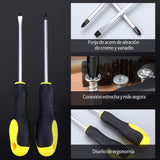 12PCS Juego de Desarmadores-Destornilladores de Precisión Extraíble Profesional Magnética Kit de Herramientas de Reparación para Computadora Móvil Teléfono Inteligente Consola de Juegos (12)