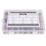 Kit Surtido de Tuercas de Remache de Acero Al Carbono de 300 Uds., Métrico de Superficie Chapado en Zinc de Color, Kit Ensamblado en Pulgadas
