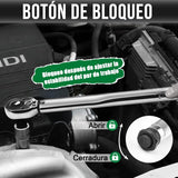 Llave Dinamométrica De 3/8 Pulgadas, 19-110Nm/7.4-81.1pies-Libra, Llave De Torque Con ±4% De Precisión, Adecuada Para La Instalación De Bicicletas, Coches y Otras Máquinas