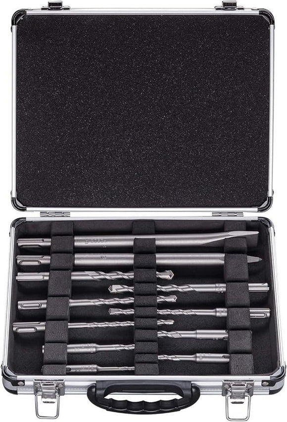 Cinceles Bosch 2608578765 Set Maletín Cinceles y Brocas, 11 piezas