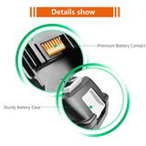 Powtree BL1815 - Batería de repuesto de iones de litio LXT de 18 V 3.0 Ah para Makita BL1815 BL1830 BL1860 BL1850 BL1840 BL1850B-2 BL1845 BL1815 BL1820 BL1860B Serie de herramientas eléctricas