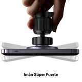 UGREEN Soporte Celular Automóvil MagSafe, Porta Base Magnético para Auto con Gancho Metálico para Ventilación para iPhone 16 15 14 13 Pro MAX Mini Plus y Otros Celulares