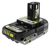 RYOBI ONE+ PBP003 - Batería compacta de iones de litio (18 V)