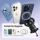 UGREEN Soporte Celular Automóvil Magsafe, Base Porta Auto para Rejillas de Aire 360° Giratorio, Compatible con iPhone 16 15 Pro MAX 14 13 12 y Otros Dispositivos con Anillo Magnético
