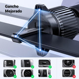 UGREEN Soporte Celular Automóvil MagSafe, Porta Base Magnético para Auto con Gancho Metálico para Ventilación para iPhone 16 15 14 13 Pro MAX Mini Plus y Otros Celulares