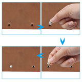 Cionyce - Juego de 50 tornillos de fijación de postes de rosca Chicago M5 x 6 mm, tornillos de encuadernación Phillips Chicago, kit surtido para piel, álbumes de recortes, libros, álbumes de fotos