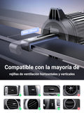 UGREEN Soporte Celular Automóvil Magnético, Panel Grande, Porta Base de Auto para Ventilación, Compatible con iPhone 15 14 13 12 11 Pro MAX, Galaxy S23/S22 Ultra