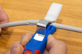 WEICON Pelacables No. Herramienta de pelado de cables de 4 a 28 H/con hoja enganchada, profundidad de corte ajustable, rango de 4 a 28 mm/100% fabricado en Alemania
