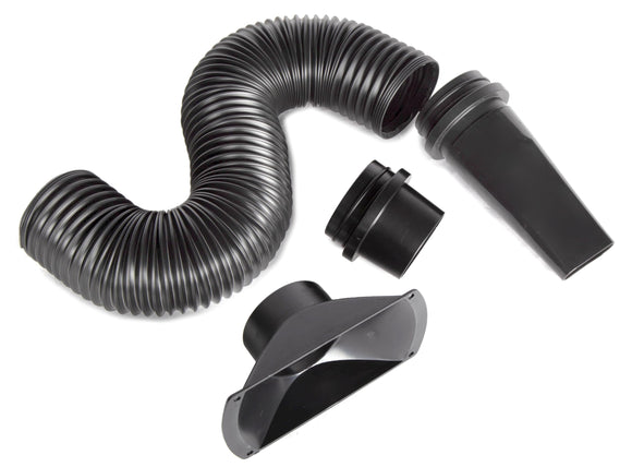 WEN - Kit de manguera flexible y esculpible para polvo de 4 pulgadas x 36 pulgadas, con acopladores y adaptadores