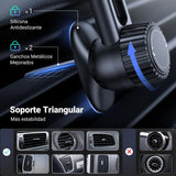 UGREEN Soporte MagSafe para Celular Automóvil, Porta Auto Magnético con Multiángulo Ajustable, Giratorio de 360 ° Car Mount, Compatible con iPhone 16 15 14 13 Pro MAX Series