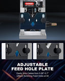 CREWORKS Máquina Pelacables Manual, Máquina Peladora de Cables de 0,06"-1", Herramienta Pelacables para Alambre de Desecho de 1,5-25 mm, Pelacables de 5 Canales para Taladro Eléctrico