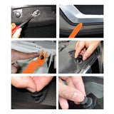 Grapas Automotrices 670 Piezas , Clips de Sujeción de Plástico para Coche 16 Tamaños, con Herramientas de Extracción de Sujetadores, Universal Auto Clips de Nylon para Toyota, Honda, Nissan, Mazda