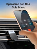 UGREEN Soporte Celular Automóvilmovil Magnético, Mini Base Porta Auto Iman para Ventilación, Compatible con Celulares 4.7''-7.2'' como iPhone 16 15 14 13 Pro MAX Plus, Galaxy S24 S23 S22 Ultra