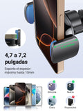 UGREEN Soporte Celular Auto, Base Porta de Automóvil Tablero y Parabrisas, Car Phone Holder Ventosa Carro para iPhone 16 15 14 13 Pro MAX Plus, Galaxy S24 S23 S22 Ultra, Negro