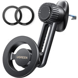 UGREEN Soporte MagSafe para Celular Automóvil, Porta Auto Magnético con Multiángulo Ajustable, Giratorio de 360 ° Car Mount, Compatible con iPhone 16 15 14 13 Pro MAX Series