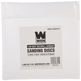 wen 6369sp120 Drywall Sander grano Hook and Loop 9-Inch Papel de lija (10 unidades)