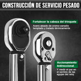 Llave Dinamométrica De 3/8 Pulgadas, 19-110Nm/7.4-81.1pies-Libra, Llave De Torque Con ±4% De Precisión, Adecuada Para La Instalación De Bicicletas, Coches y Otras Máquinas
