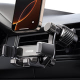 UGREEN Soporte Celular Automóvil Giratoria 360°, No Bloquea la Ventilación, Gancho Metálico, Porta Base Auto para iPhone 16 15 14 13 Pro MAX Plus, Galaxy S23 S22, Motorola